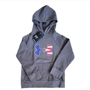 Boy's Under Armour Hoodie Size XS  Gray NWT